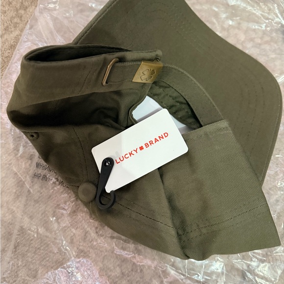 Lucky Brand Olive Stylish Green Hat - Picture 3 of 6